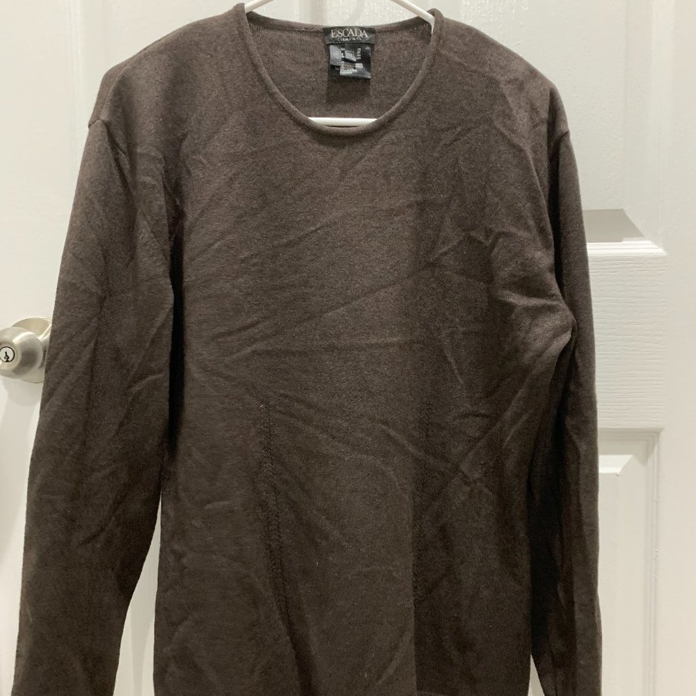 Vintage Brown Escada Sweater